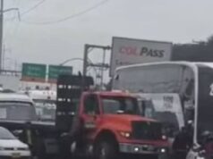 Choque en vía Mosquera – Bogotá genera congestión vehicular