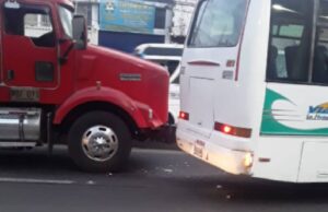 Choque en la vía Funza – Siberia provoca fuerte congestión