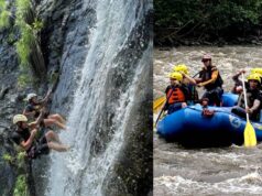Tobia se consolida como el paraíso del rafting y el canopy
