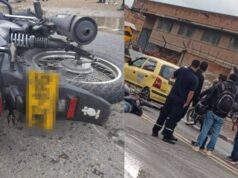 Accidente entre motociclistas deja una víctima fatal