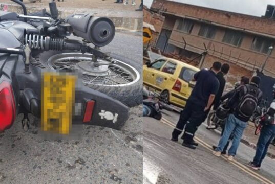 Accidente entre motociclistas deja una víctima fatal