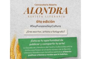 Funza abre convocatoria para la sexta edición de la Revista Literaria Alondra