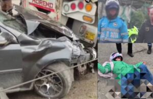 Motociclista perdió una pierna en grave accidente