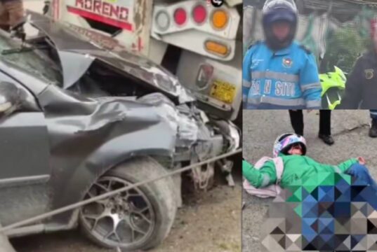 Motociclista perdió una pierna en grave accidente