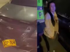 Madrid: mujer ebria arrolló a un padre y su hijo y desató persecución