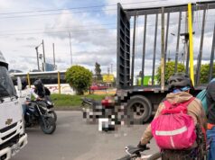 Accidente en la vía Siberia causa fuerte congestión vehicular