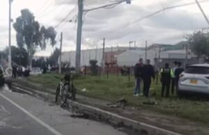 Grave accidente en la vía Bogotá–Mosquera