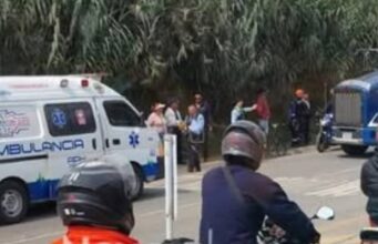 Grave accidente generó fuerte congestión en la vía Funza