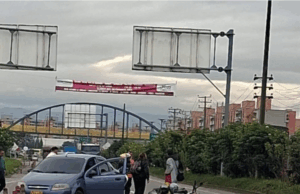 Accidente genera congestión en la vía Mosquera – Madrid