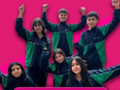 Jóvenes funzanos dicen NO a las drogas con arte y creatividad