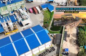 Así va la nueva estación elevada del RegioTram en Mosquera