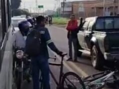 Trágico accidente de tránsito frente a la empresa Ramo