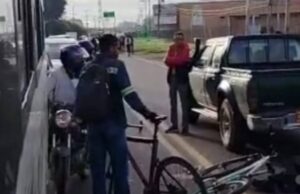 Trágico accidente de tránsito frente a la empresa Ramo