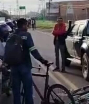 Trágico accidente de tránsito frente a la empresa Ramo