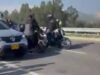 En Mosquera motociclistas aprovecharon un accidente y robaron camión