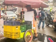 Indignación en Mosquera por decomiso del cuchillo de una vendedora de naranjas