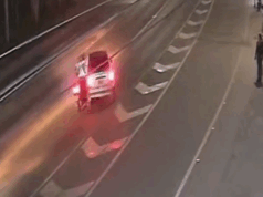 Vehículo fantasma causó accidente en la vía Calle 80