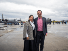 Gestora Social de Funza recibe condecoración del Comando Aéreo