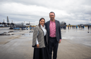 Gestora Social de Funza recibe condecoración del Comando Aéreo