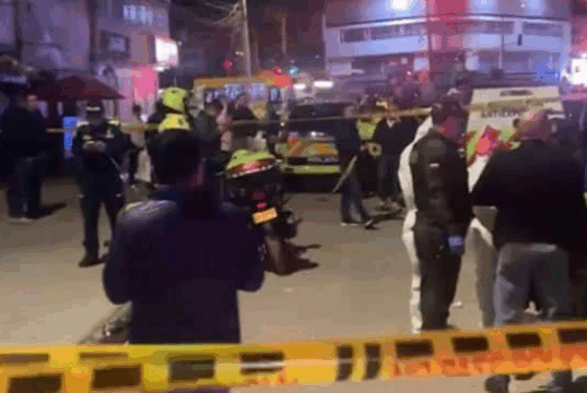 Explosión en Bogotá deja un muerto y un herido