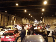 Alerta por carreras ilegales de motos en la vía de Mosquera