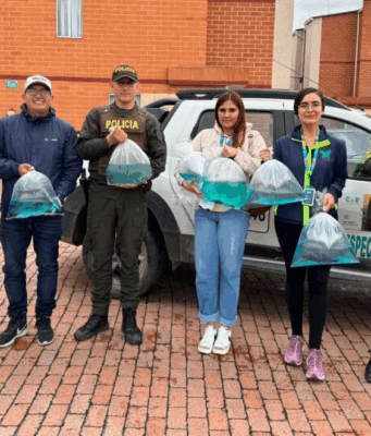 Incautan animales criados ilegalmente en una casa de Funza