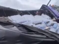 Grave accidente en importante vía de Colombia