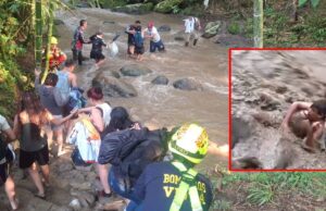 Impactante: creciente súbita arrastra a un hombre y varios fallecidos