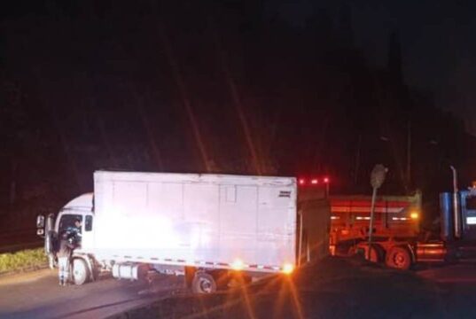 Grave accidente generó congestión vehicular en la calle 80