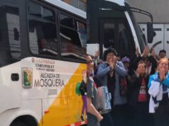 En Mosquera adultos mayores estrenan bus