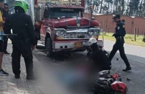 Tragedia en la vía Briceño – Sopó: motociclista murió