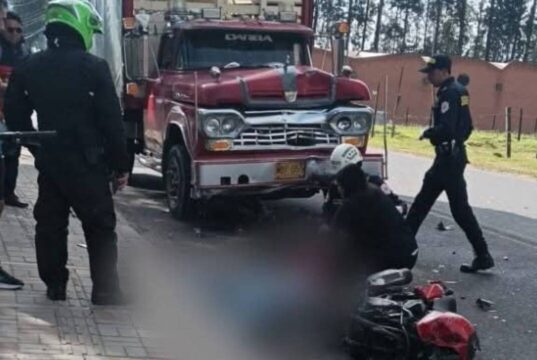 Tragedia en la vía Briceño – Sopó: motociclista murió
