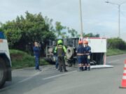 Accidente de tránsito en la variante Mosquera –Madrid