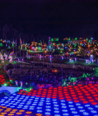 ¿Sabe donde esta el mejor alumbrado del país?