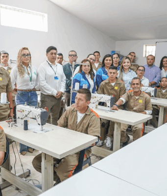 Cundinamarca inaugura taller de confección para personas privadas de la libertad