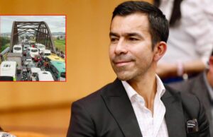 «El que hizo esto fue Santos», Jorge Rey ante crítica por trancones