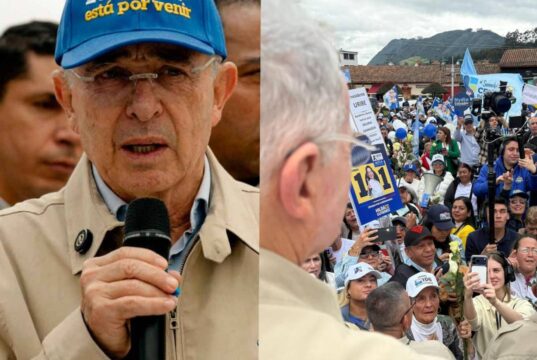 Álvaro Uribe visitó Chía para vencer a Petro y a Cepeda en 2026