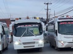 Conductores bloquean ingreso a Bogotá tras robo de buseta en Funza