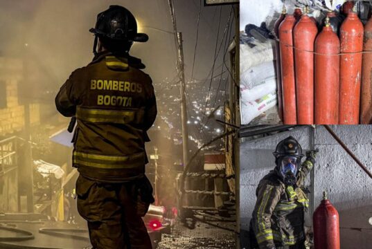 Tragedia en Bogotá: explosión por cilindro de gas deja víctimas fatales
