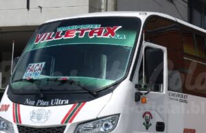 En Facatativá accidente con buseta deja una mujer lesionada