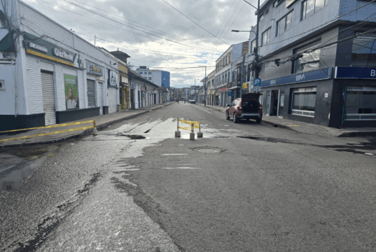 Facatativá programa reparación por fuga en el barrio Centro