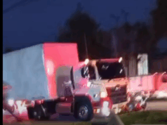 Choque en plena Calle 13 deja motociclista lesionado