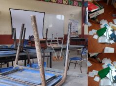 Indignación en Madrid: saquean y vandalizan escuela