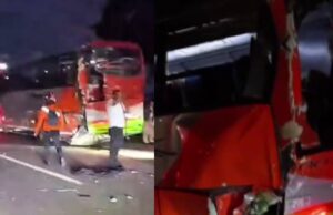 ¡Caos en la calle 80! Brutal choque entre busetas deja varios heridos