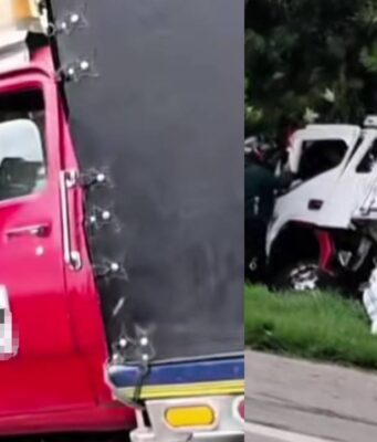 Brutal choque colapsa la vía Facatativá – Madrid