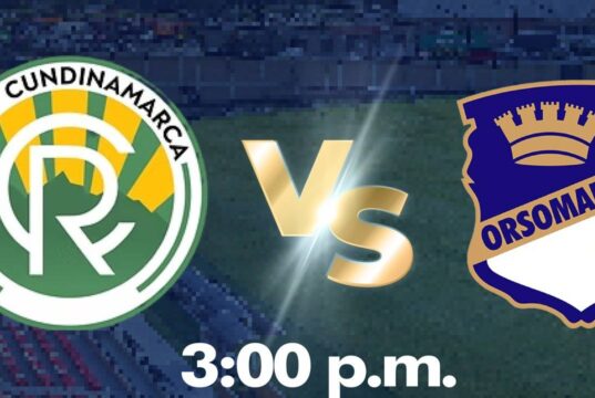 Todo listo para el encuentro en el Estadio Municipal de Mosquera