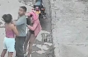 Brutal pelea en plena calle desató pánico en Madrid