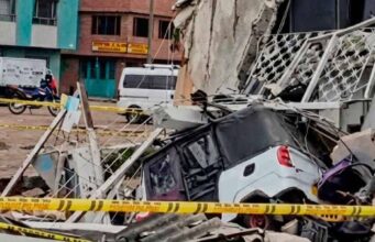 Emergencia en Bogotá: colapsó vivienda