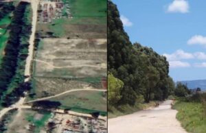 Así quedó la vía perimetral de Funza tras intervención