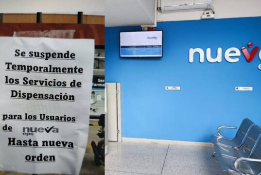 Usuarios sin medicamentos: suspenden servicio de Nueva EPS
